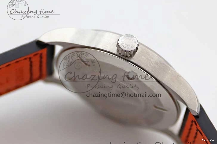 MIROTIME 0421 Vibrant Mark XVIII IW327001 SS M+F 1:1 Best Edition Black Dial on Black Leather Strap A 7055